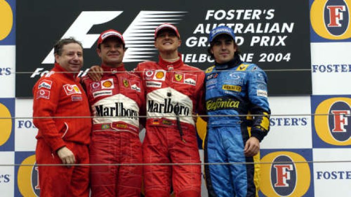 Barrichello - Schumacher M. - Alonso