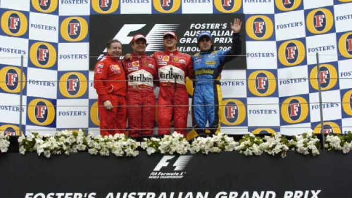 Barrichello - Schumacher M. - Alonso