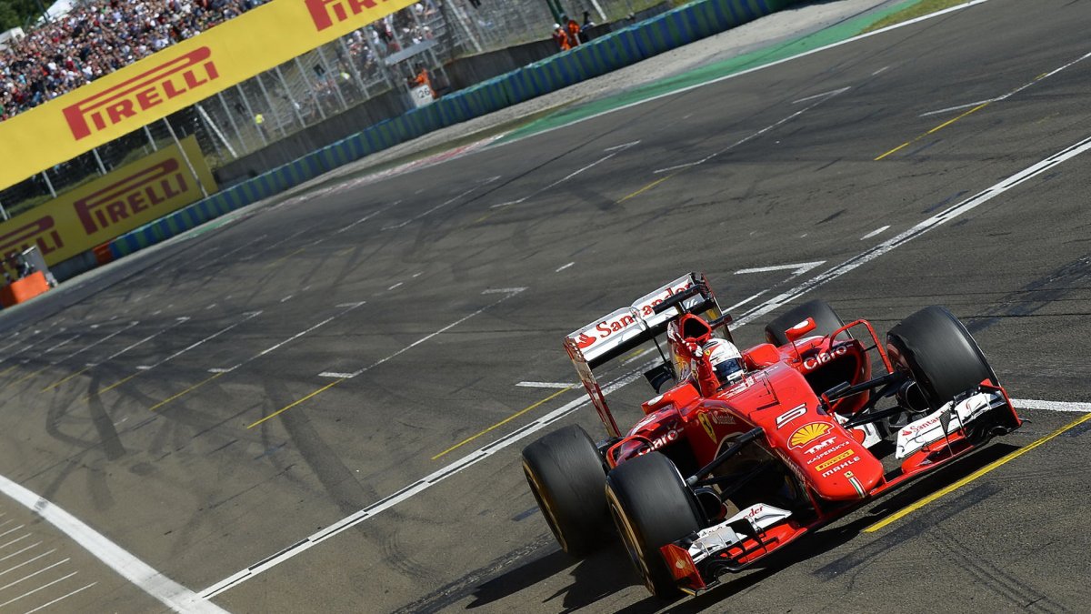 Vettel v cíli VC Maďarska