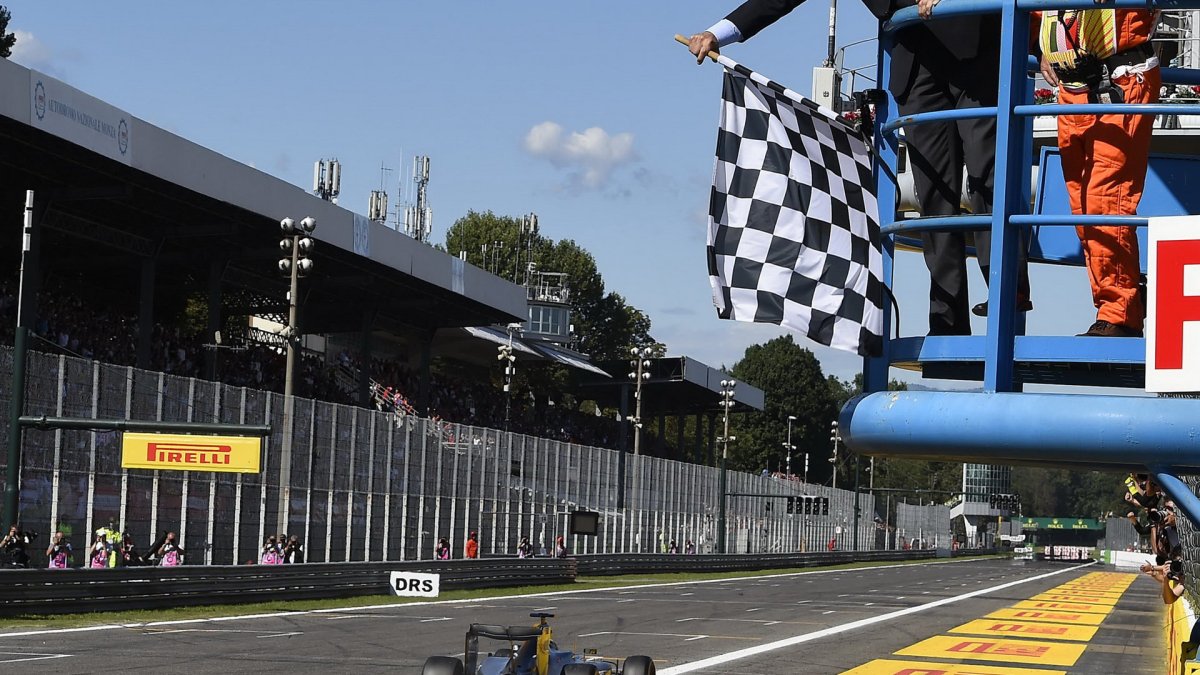 Cíl GP Itálie (Monza)