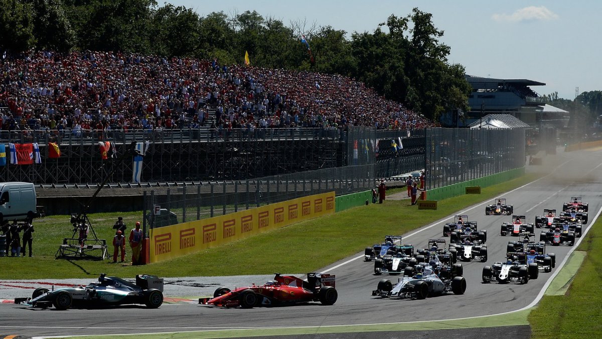 Start GP Itálie (Monza)