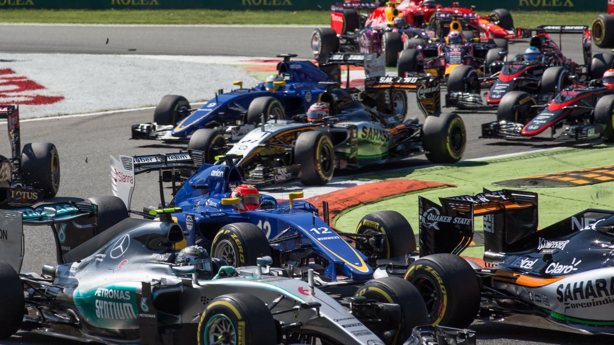 Start, GP Itálie (Monza)