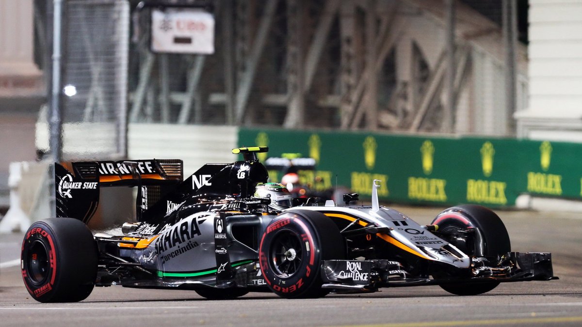 Sergio Pérez, GP Singapuru (Singapur)