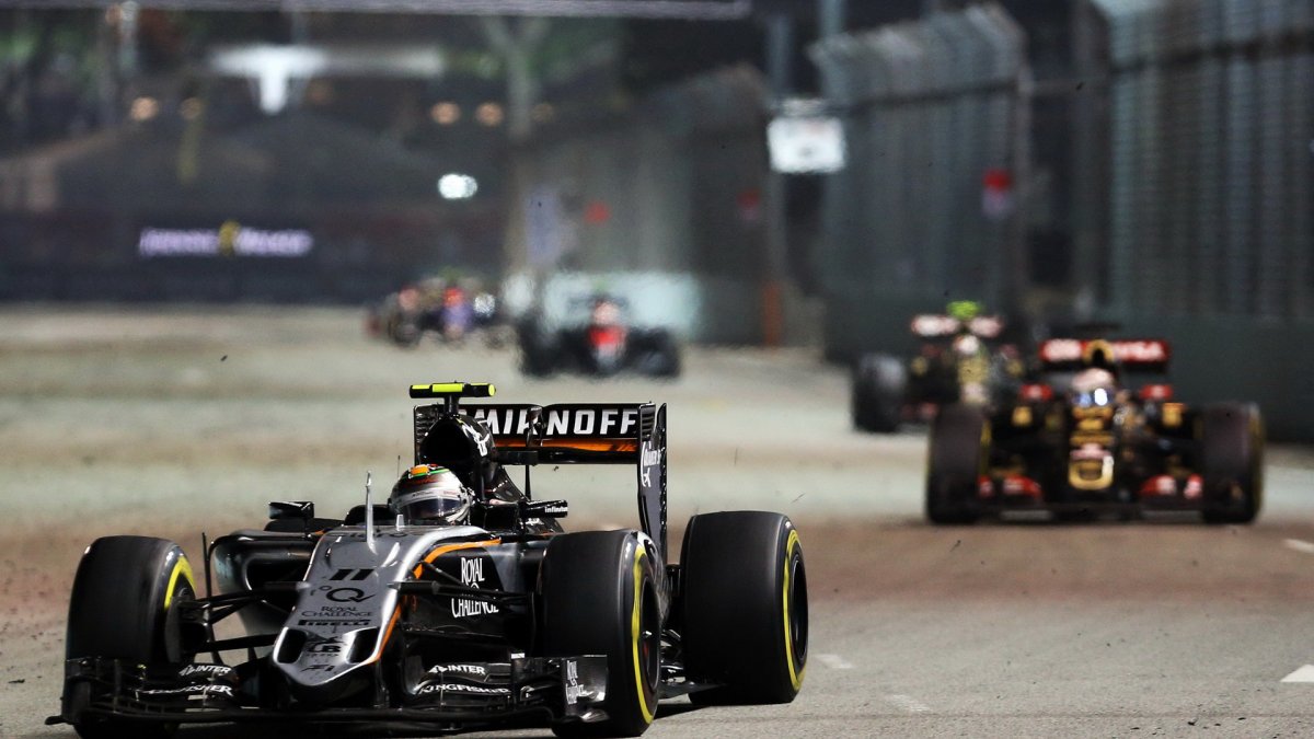 Sergio Pérez, GP Singapuru (Singapur)