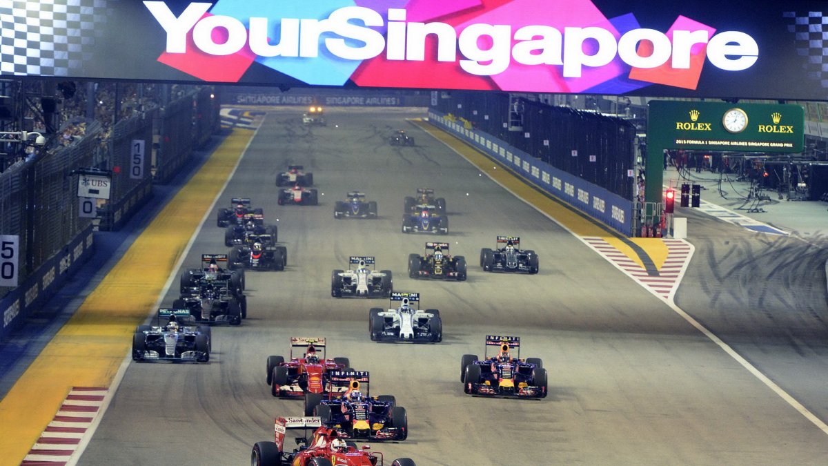 Start, GP Singapuru (Singapur)