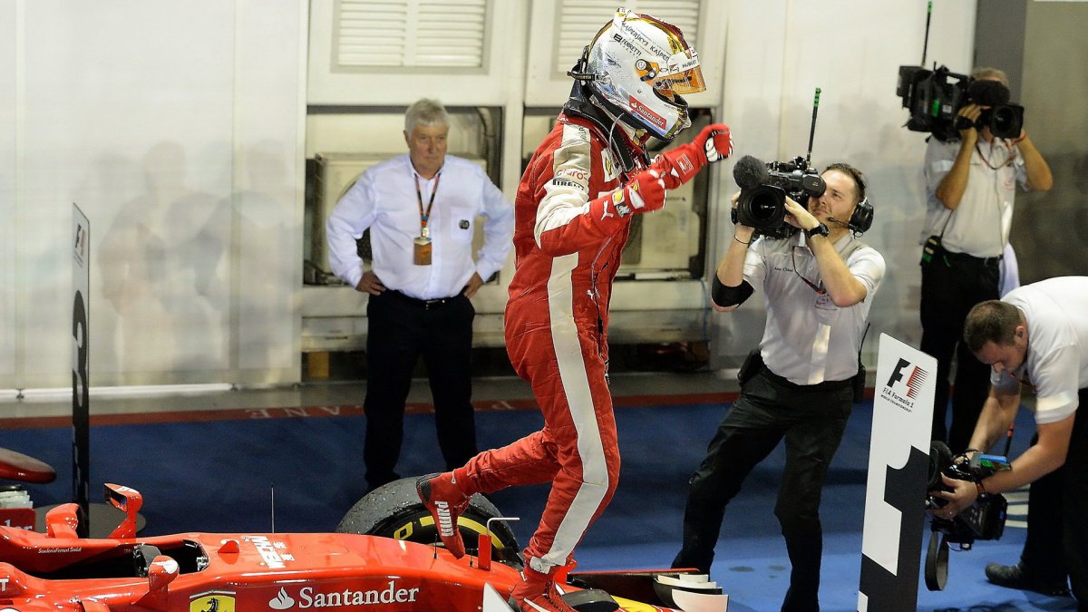 Sebastian Vettel, GP Singapuru (Singapur)