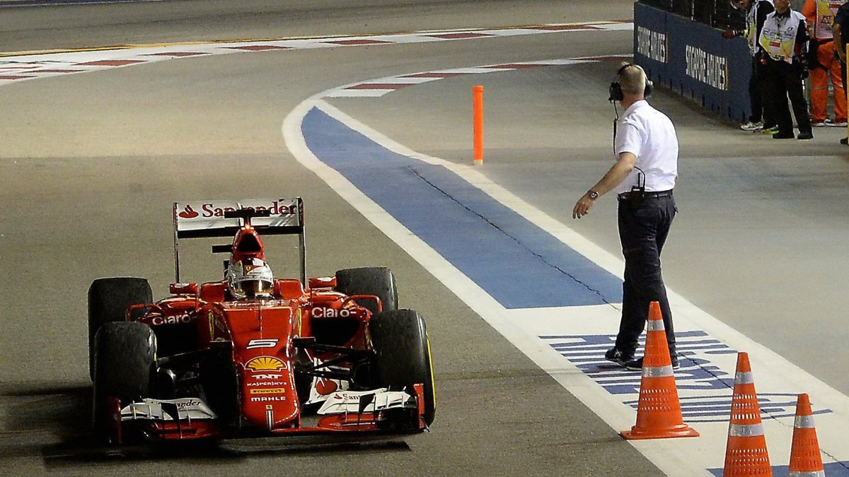 Sebastian Vettel, GP Singapuru (Singapur)