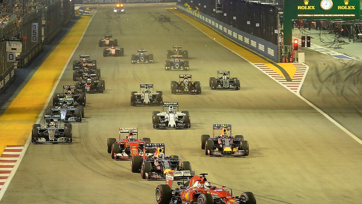 Start, GP Singapuru (Singapur)