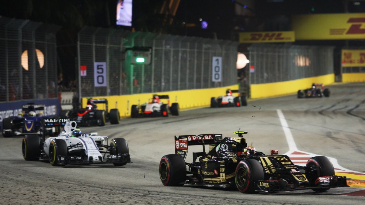 Pastor Maldonado, GP Singapuru (Singapur)