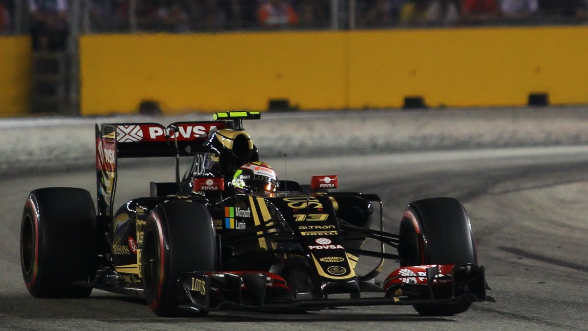 Pastor Maldonado, GP Singapuru (Singapur)