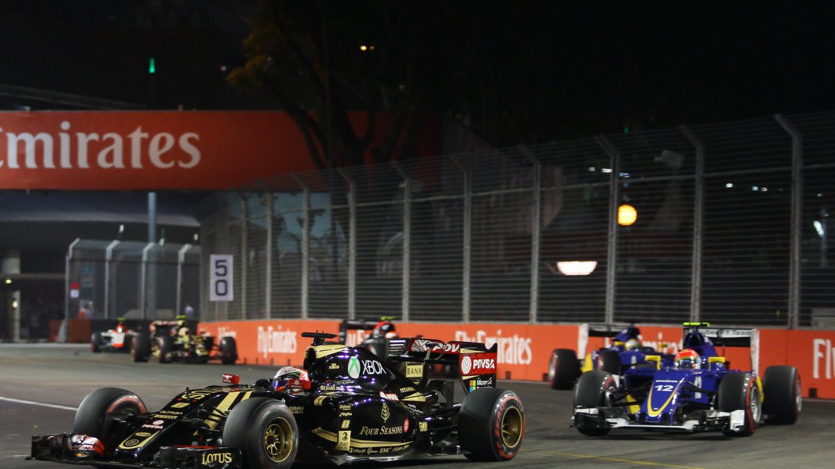 Romain Grosjean, GP Singapuru (Singapur)