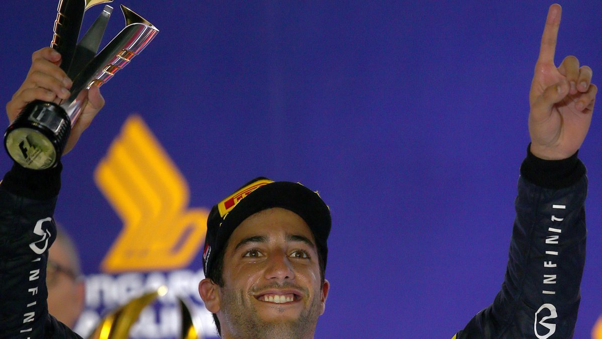 Daniel Ricciardo, GP Singapuru (Singapur)