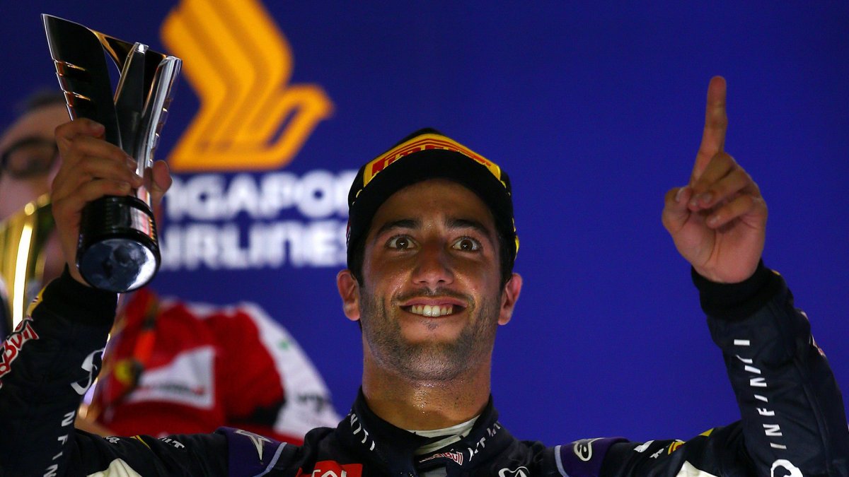Daniel Ricciardo, GP Singapuru (Singapur)