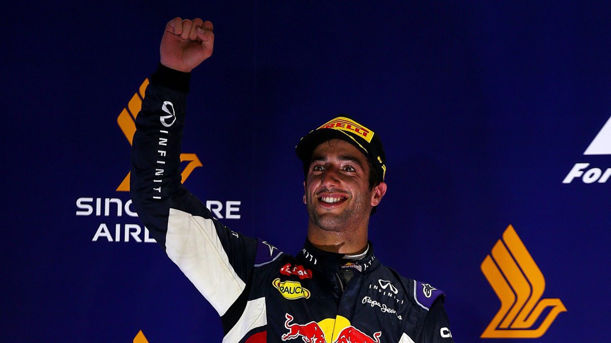 Daniel Ricciardo, GP Singapuru (Singapur)