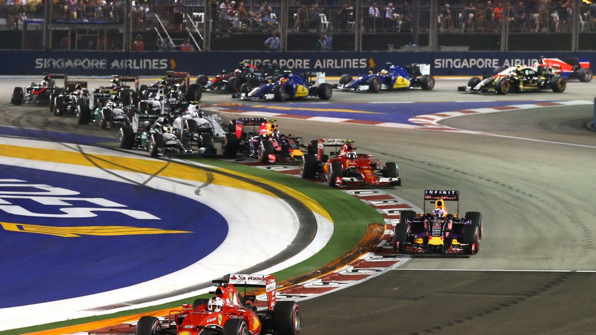 Start, GP Singapuru (Singapur)