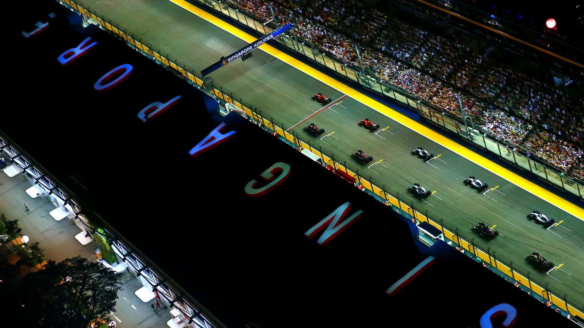 Startovní rošt, GP Singapuru (Singapur)