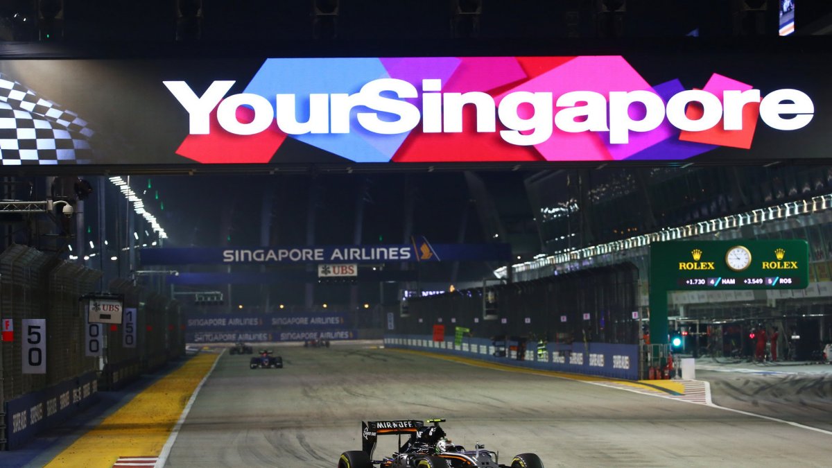 Sergio Pérez, GP Singapuru (Singapur)