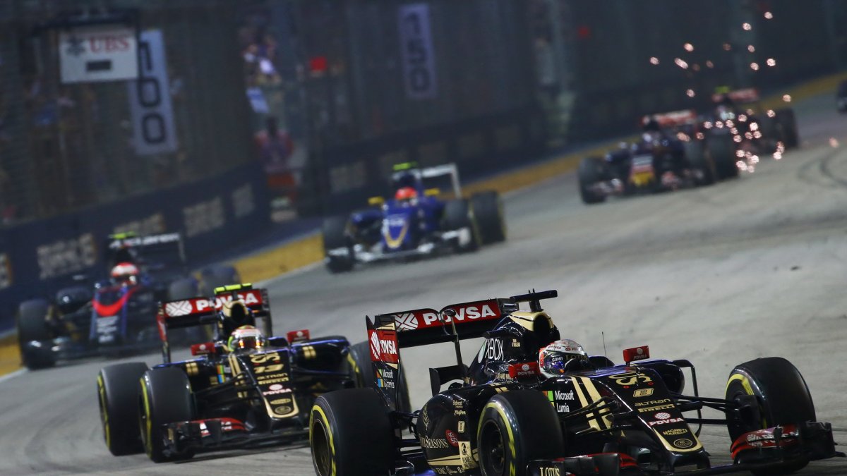 Romain Grosjean, GP Singapuru (Singapur)