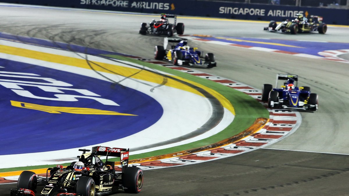 Romain Grosjean, GP Singapuru (Singapur)