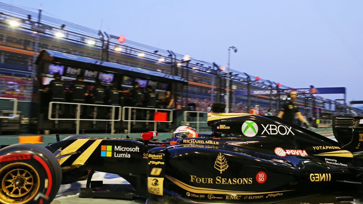 Romain Grosjean, GP Singapuru (Singapur)