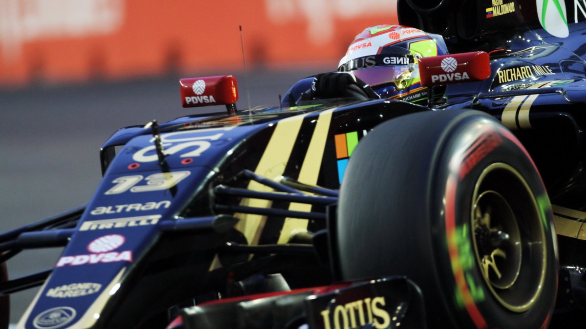 Pastor Maldonado, GP Singapuru (Singapur)