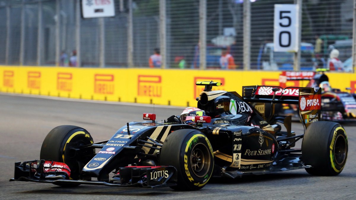Pastor Maldonado, GP Singapuru (Singapur)