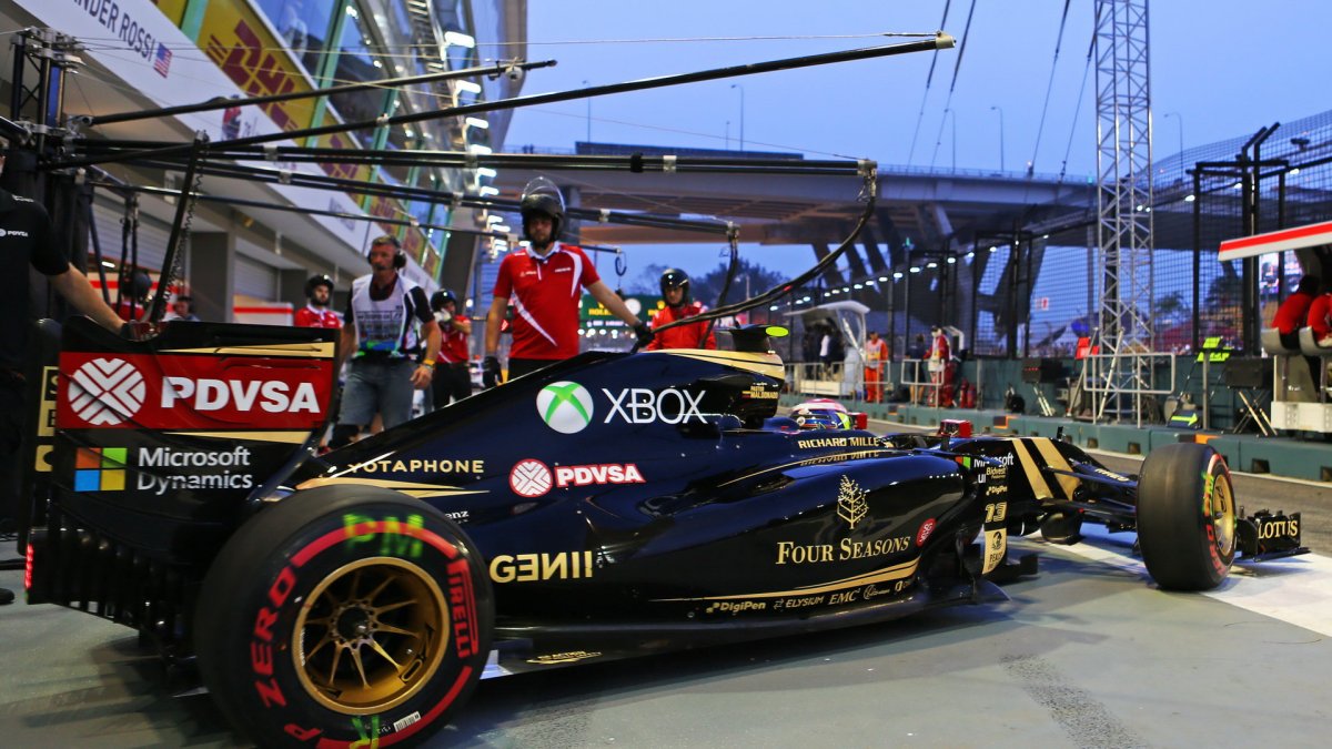 Pastor Maldonado, GP Singapuru (Singapur)