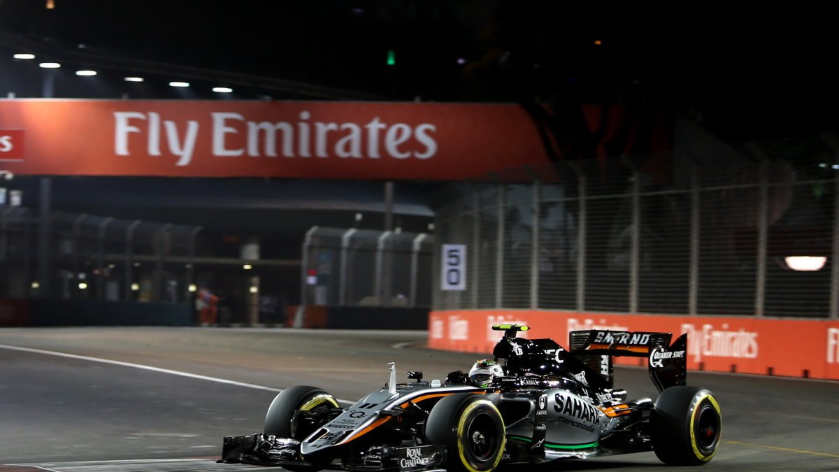 Sergio Pérez, GP Singapuru (Singapur)
