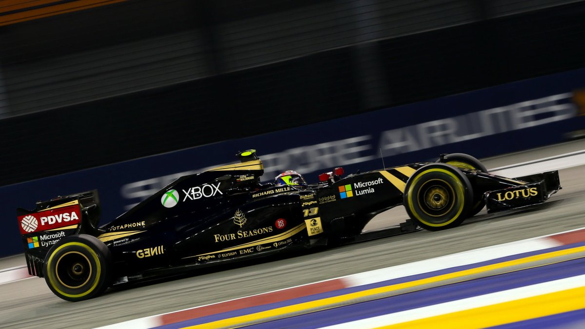 Pastor Maldonado, GP Singapuru (Singapur)