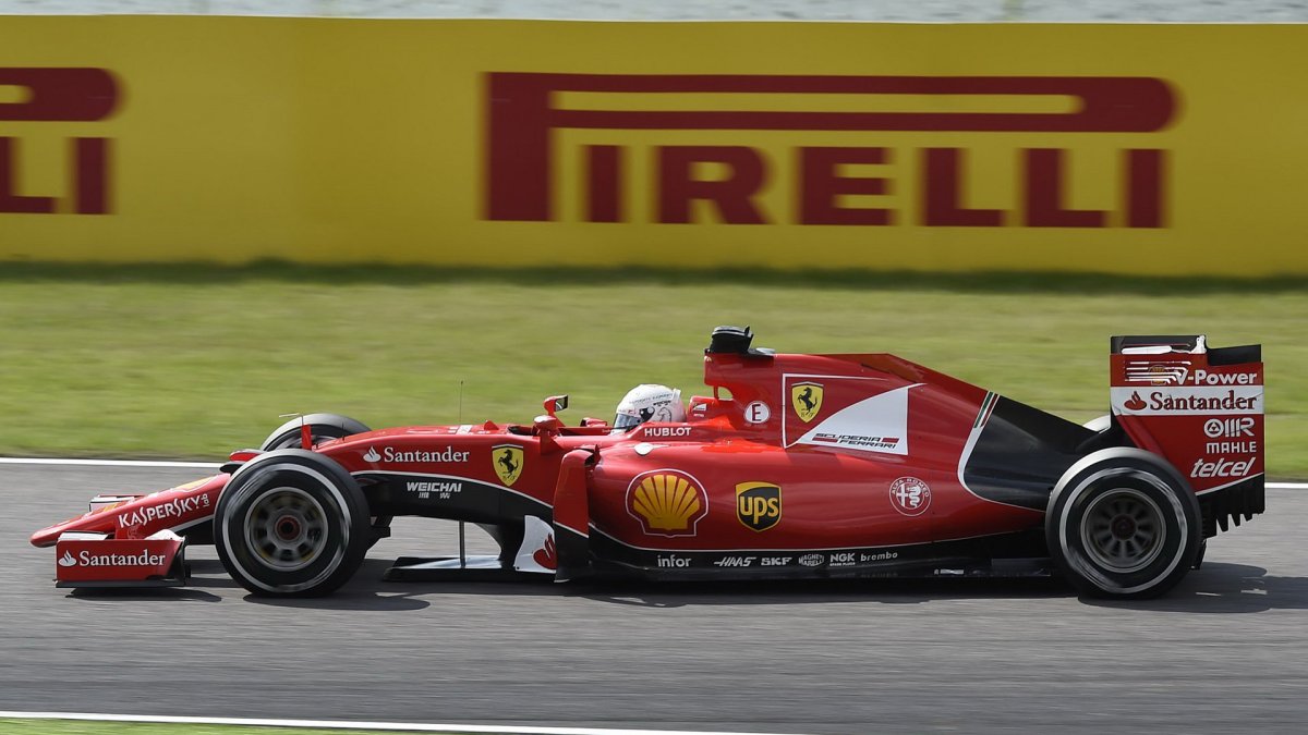 Sebastian Vettel v Suzuce