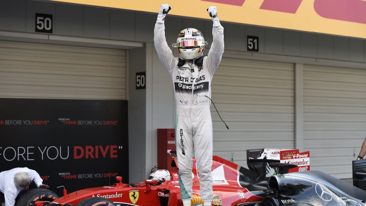 Lewis Hamilton, vítěz VC v Suzuce