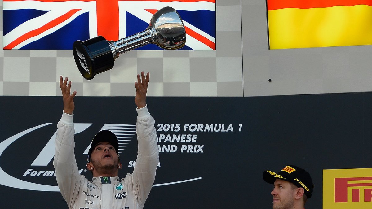 Lewis Hamilton, vítěz VC v Suzuce