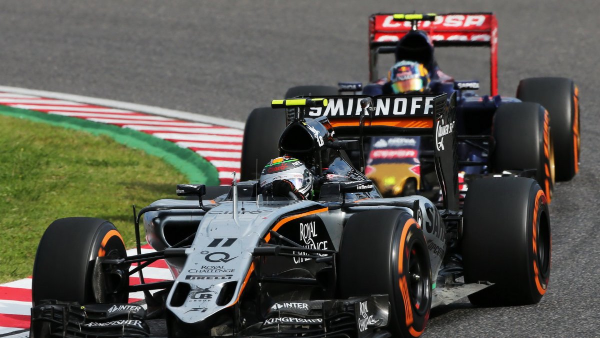 Sergio Pérez v Suzuce