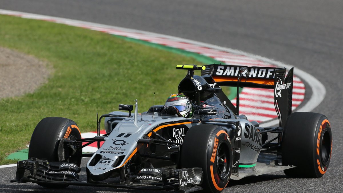 Sergio Pérez v Suzuce