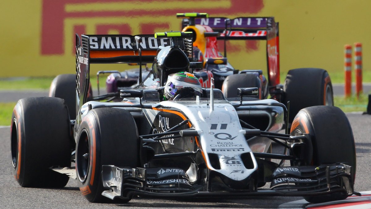 Sergio Pérez v Suzuce