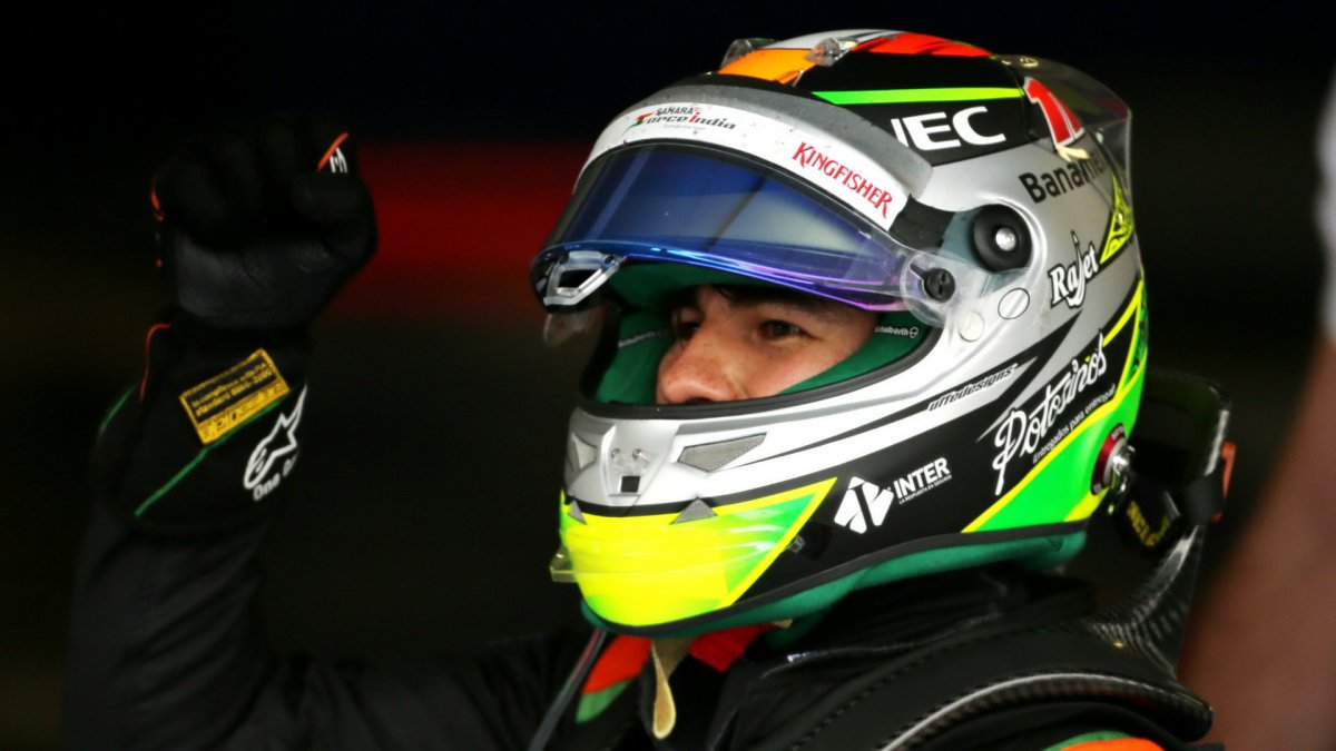 Sergio Pérez v Soči