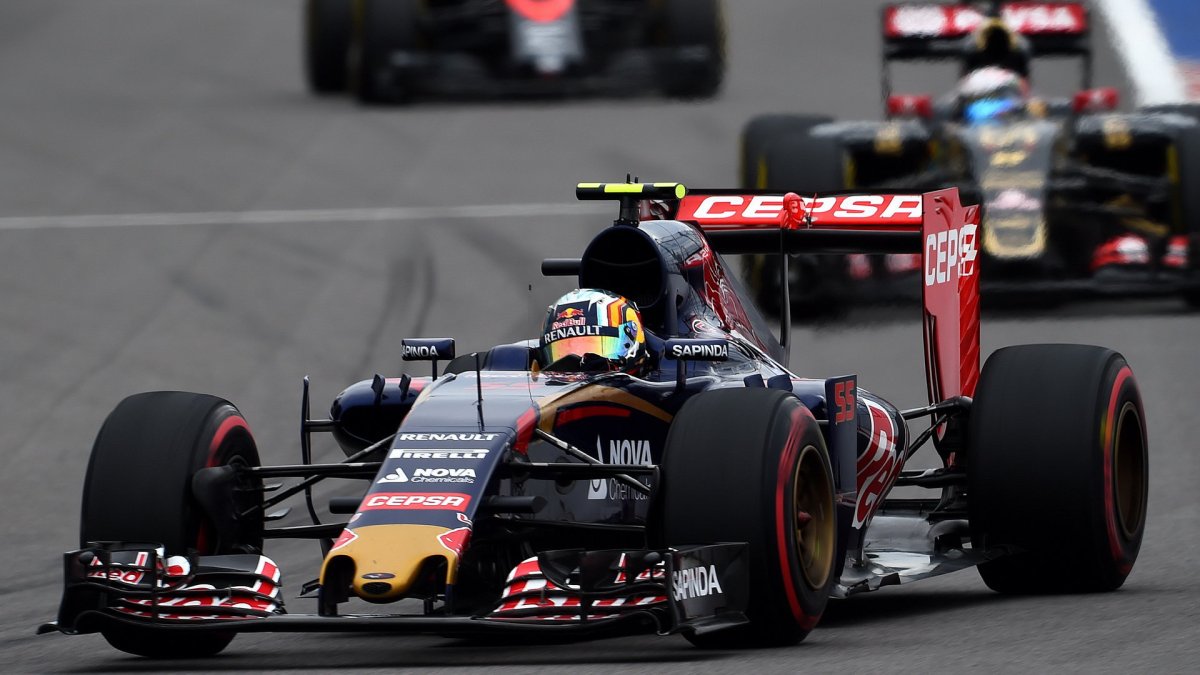 Carlos Sainz v Soči