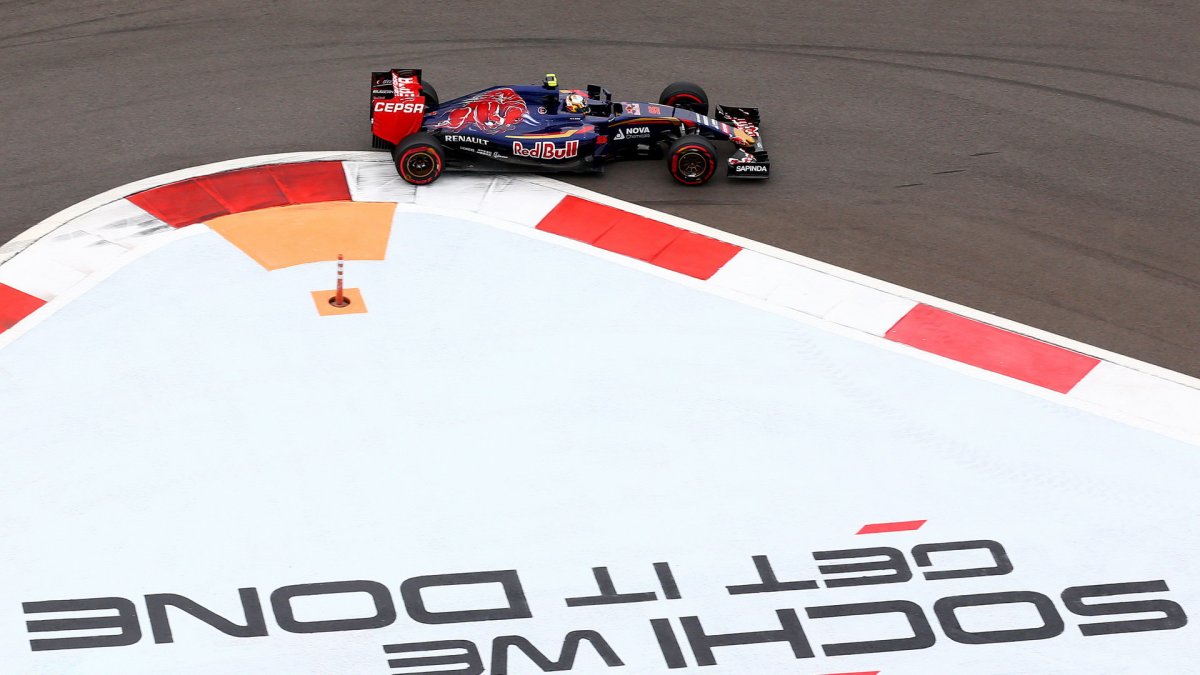 Carlos Sainz v Soči