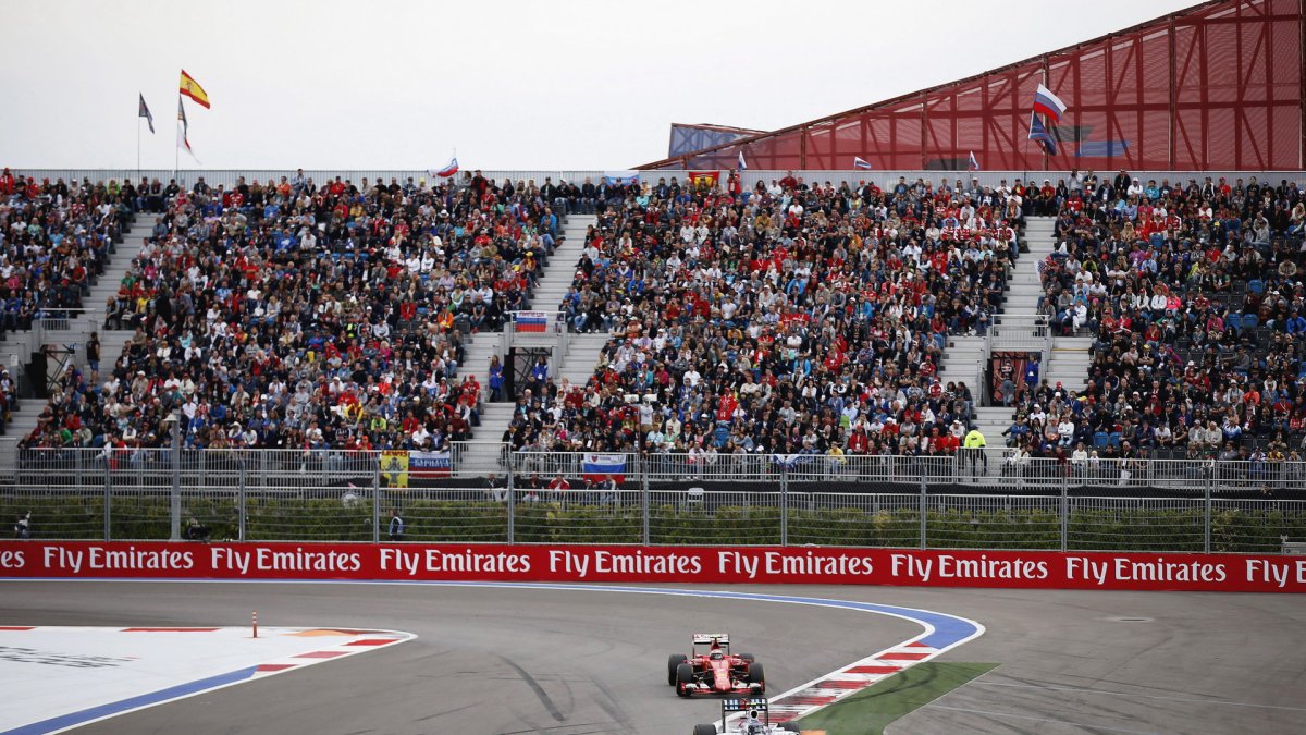 Valtteri Bottas a Kimi Räikkönen v Soči