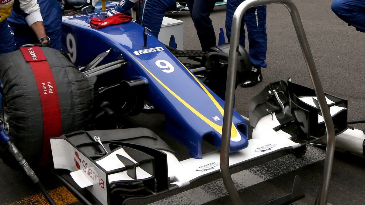 Přední křídlo vozu Sauber | Sauber C34 - Ferrari v Soči