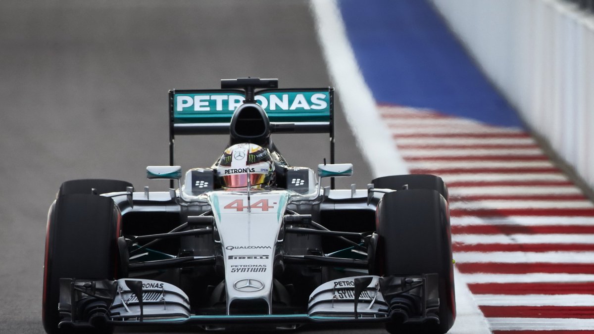Lewis Hamilton v Soči