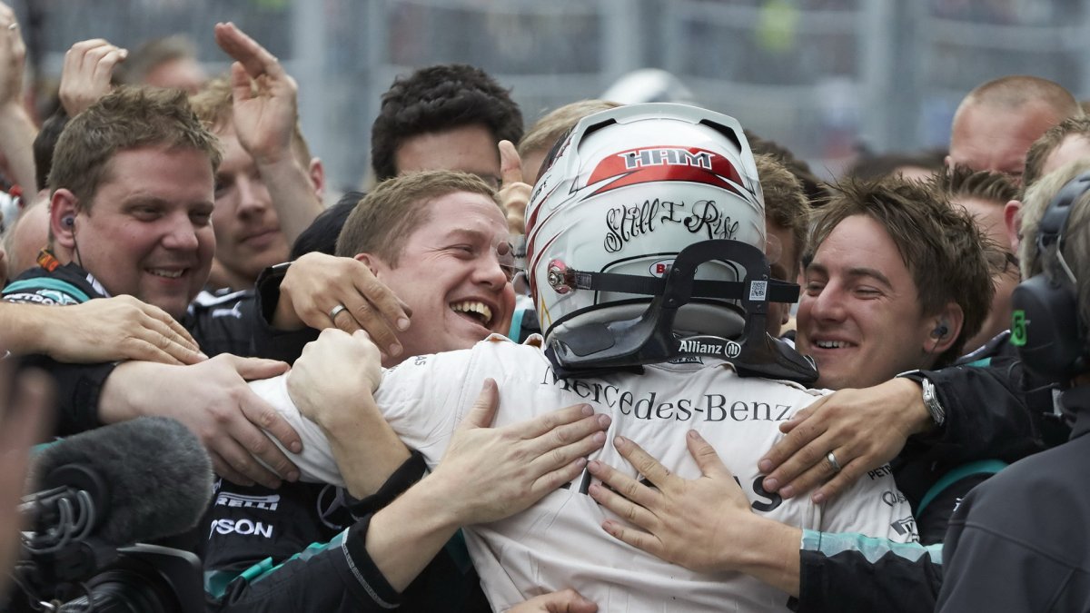 Lewis Hamilton v Soči