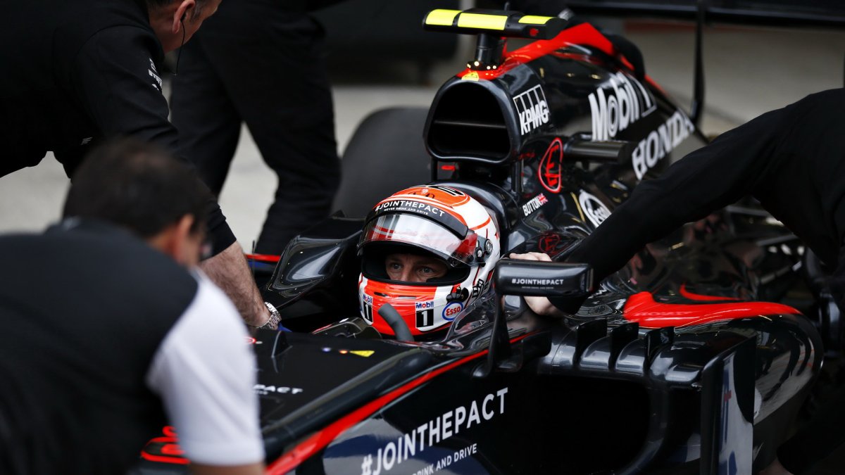 Jenson Button v Soči