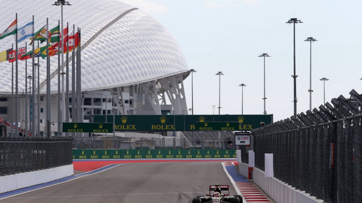 Pastor Maldonado v Soči