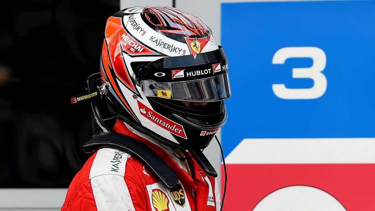 Kimi Räikkönen v Soči
