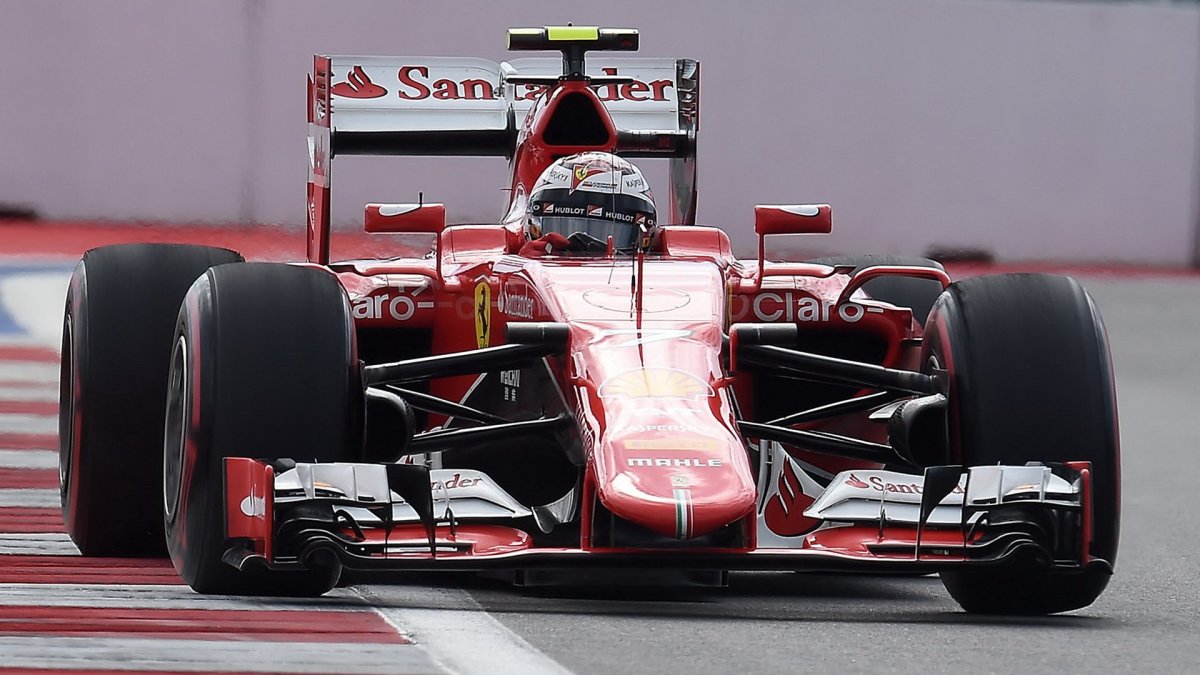 Kimi Räikkönen v Soči
