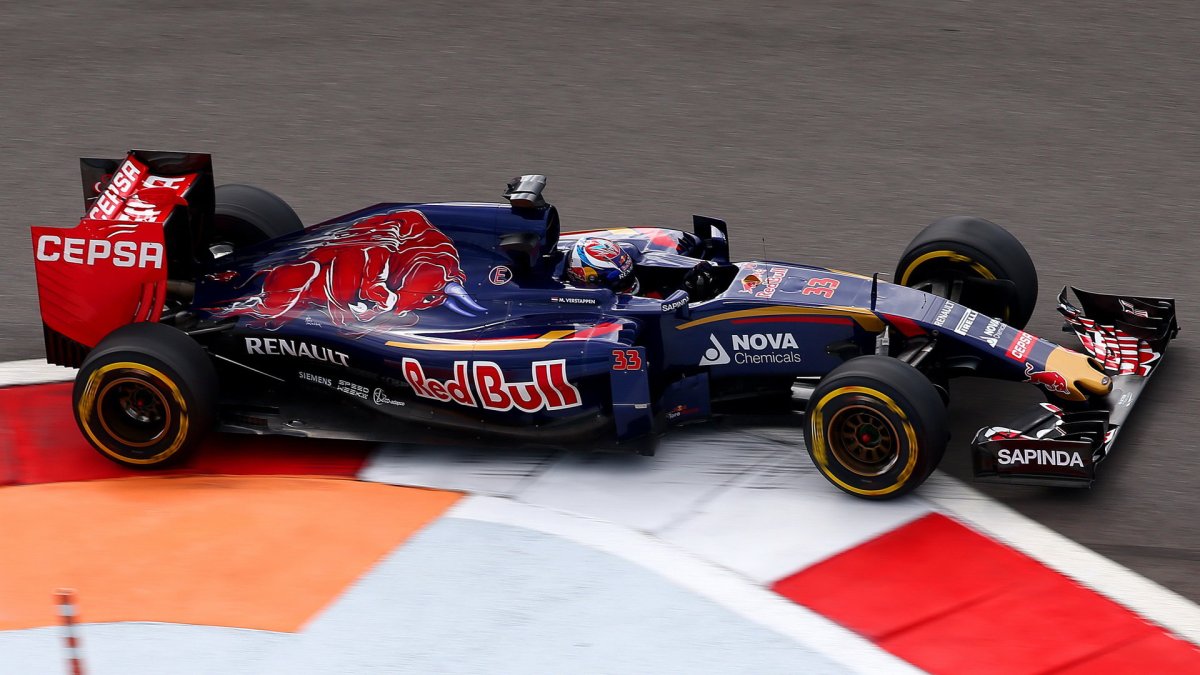 Max Verstappen v Soči