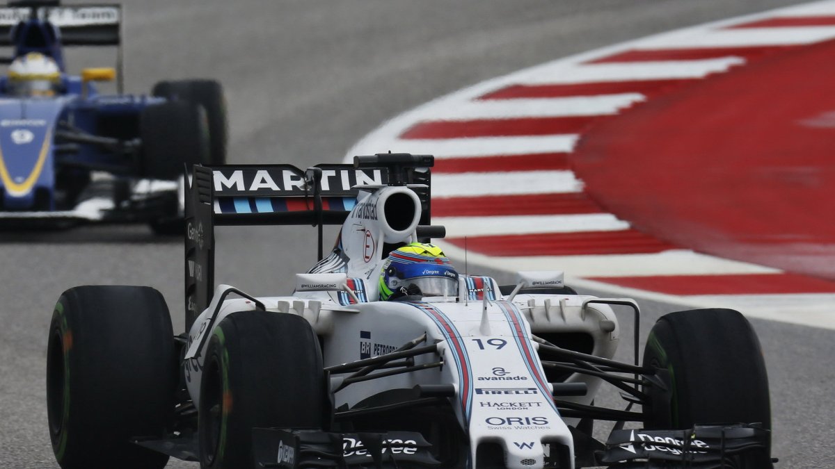 Felipe Massa v Austinu