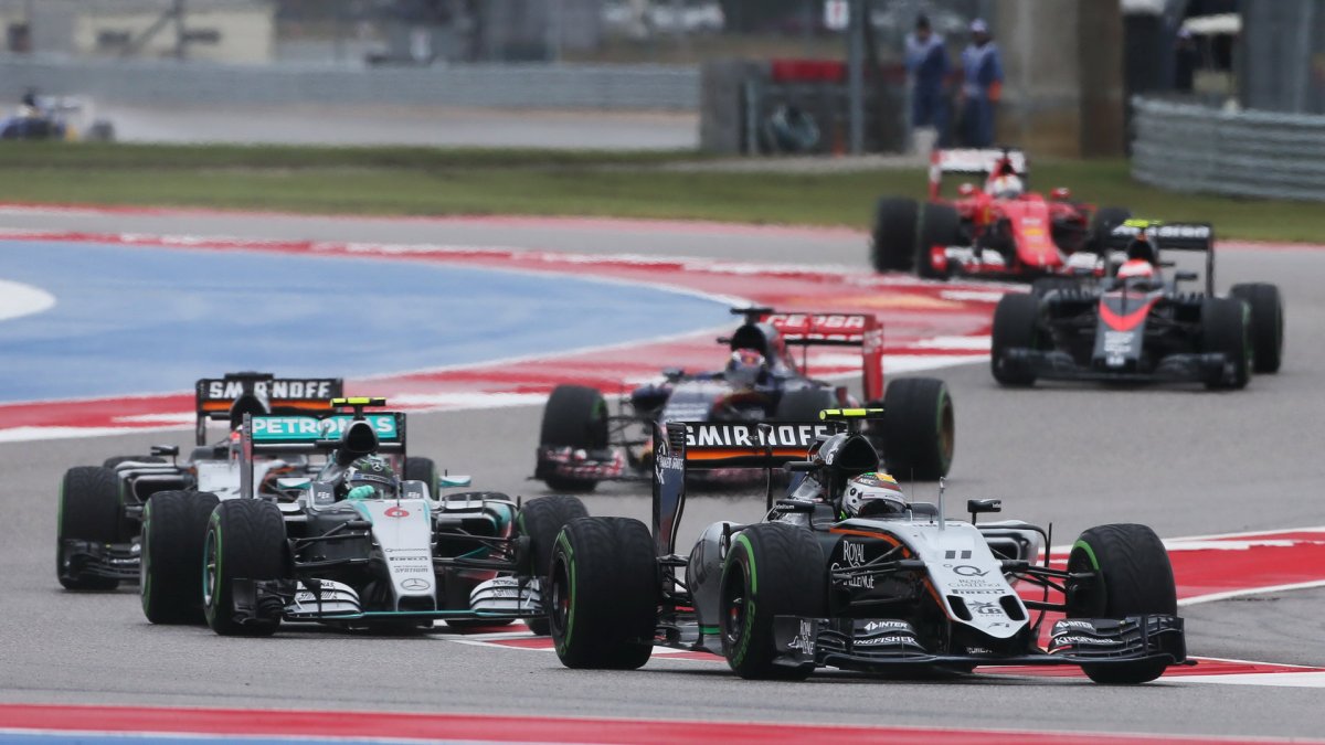 Sergio Pérez v Austinu