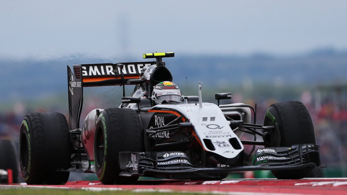 Sergio Pérez v Austinu